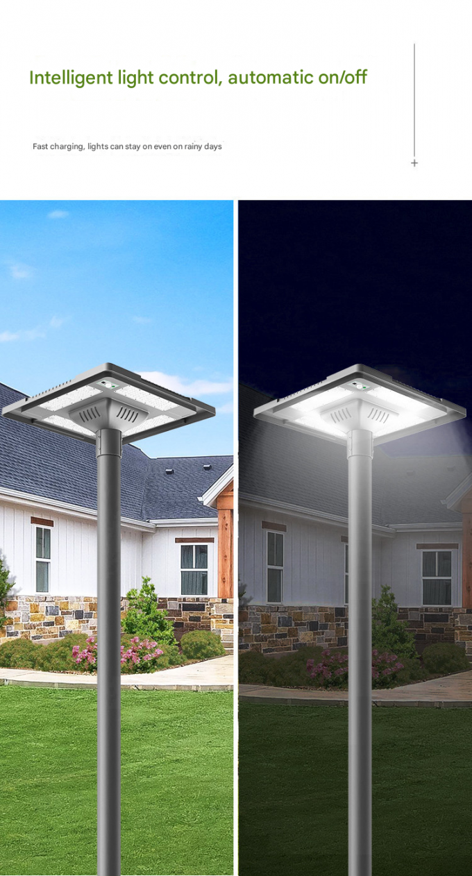 Smart Solar Garden Light with Remote & Timer Control