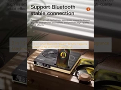 3 en 1 haut-parleur Bluetooth intelligent 9V mini machine à parfum 3W avec support de téléphone portable