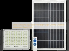 Contrôle de la lumière du projecteur solaire LED multifonctionnel
