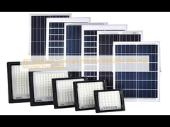 IP67 Smart Solar Flood Light 40W 50W 100W 200W 300W Wall Mounted Flood Light