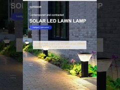 Outdoor Path Lights Led Garden Lamps 400MM 600MM 800MM Solar Lawn Lamp