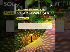 Cool Warm White RGB Color Changing solar garden lights outdoor waterproof led for Pathway 2 pcs pack