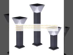 Waterproof Solar LED Garden Light with 6400mAh LiFePO4 Battery and 30 Hours Runtime for Landscape and Pathway Lighting