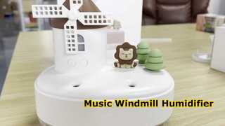 3-in-1 Humidifier Soothing Music Night Light