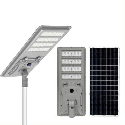 Buen precio 18V 36V All In One Solar Street Light 70Ra Aluminio LED Street Light Iluminación automática en línea