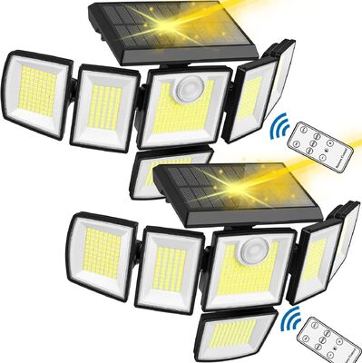 Dobra cena. Wodaodporne światło ścienne słoneczne 6W Sensor ruchu zewnętrznego 600 lumenów w Internecie