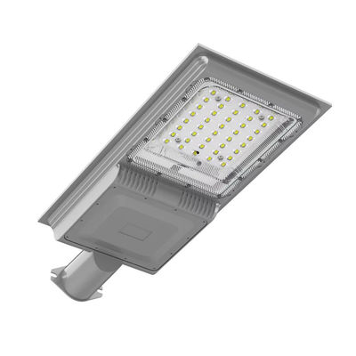 Guter Preis Grau/Schwarz All in One Solar Straßenlicht IP65 Wasserdicht Druckguss Aluminium Einfache Installation Dämmerung bis Morgendämmerung Hohe Helligkeit Online