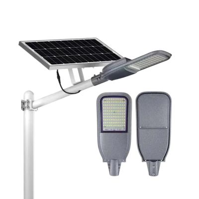 Guter Preis Hohe Helligkeit Solar LED Straßenleuchte mit 120 5050 LED Chips 60AH Batterie und 80 * 160 Strahlwinkel Online
