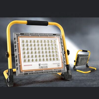 Buen precio High-Power Portable Charging Floodlight  Adjustable Emergency Lighting Camping, Construction Sites, Home Use en línea