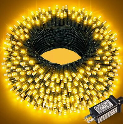 গুণ [নিরাপদ নিম্ন ভোল্টেজ, 8-মোড রিমোট কন্ট্রোল, সম্পূর্ণরূপে জলরোধী] 24V LED ক্রিসমাস লাইট স্ট্রিং কারখানা
