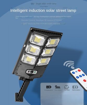 Buen precio Luz de calle solar todo en uno con LEDs SMD 2835, batería de litio 18650 y sin cableado para una fácil instalación en línea