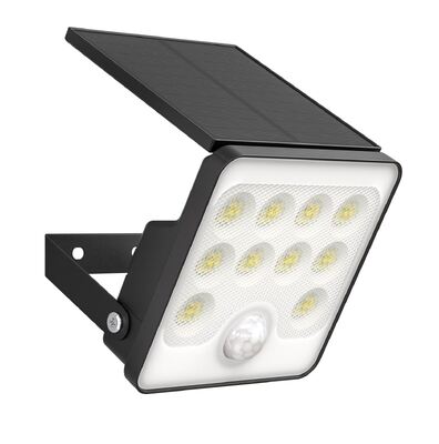 Bom preço Luz de parede solar com bateria substituível de 1800mAh | Sensor inteligente de três modos | pátio/corredor/exterior on-line
