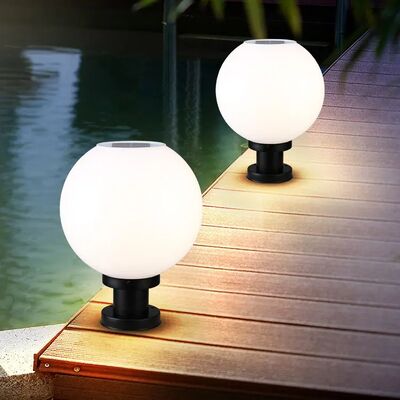 Goede prijs Slimme Driekleurige Afstandsbedienbare Zonneschijn Zuil Lamp, Binnenplaats Landschapslamp online
