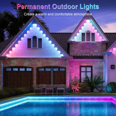 IP65 Solar Decorative Light 10M 20M 30M 50M Outdoor Under Eave Lights