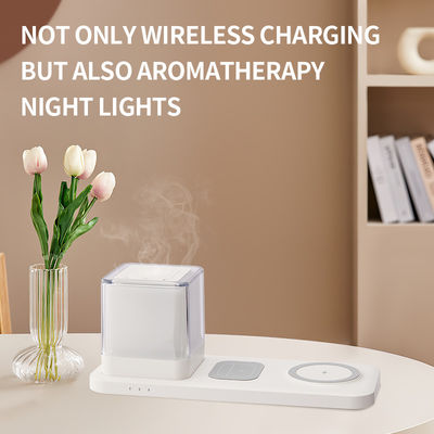 Wireless Charging LED Night Light 3000K - 4000K Aromatherapy Night Light