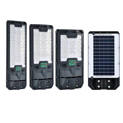 Outdoor Motion Sensor Wall Light Black Solar Powered Motion Lights IP65 With 140° Beam Angle