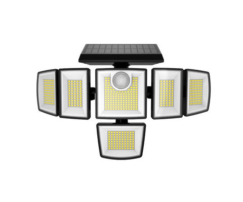Giá tốt. 4 đầu đèn tường mặt trời 8W đèn tường cảm biến mặt trời 800 Lumen cho khu vườn trực tuyến