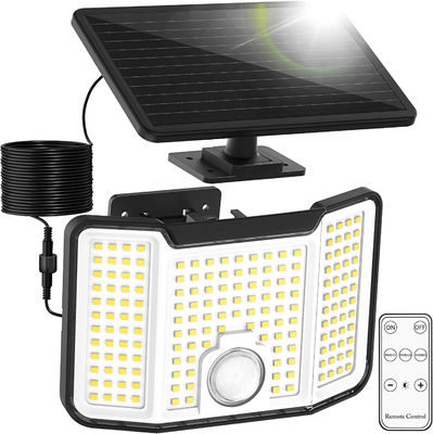 قیمت خوب چراغ دیواری خورشیدی بیرونی 3000 لومن نور دیواری صرفه جویی در انرژی IP44 آنلاین