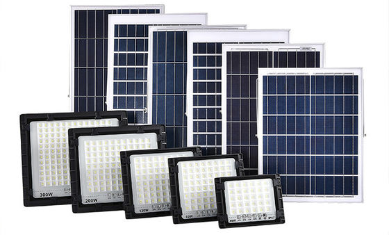 IP67 Smart Solar Flood Light 40W 50W 100W 200W 300W Wall Mounted Flood Light