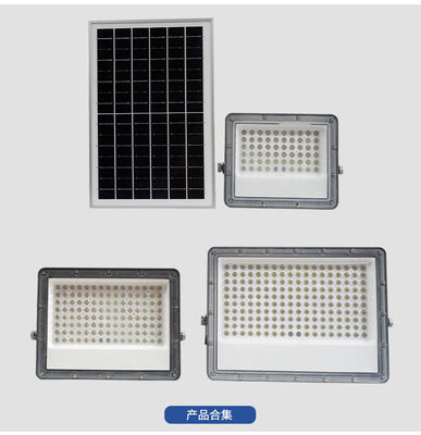Aluminum Solar Flood Light 6000K - 6500K Brightest LED Flood Light For Harsh Environments