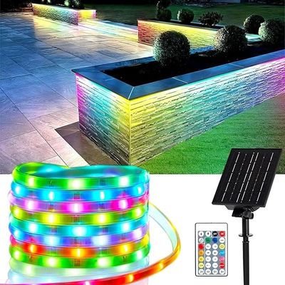Good price 3000K - 3500K Color Light Strip IP65 Solar Powered Light Strip Intelligent Music Synchronization online