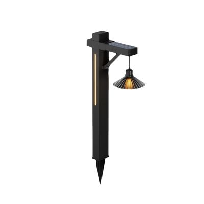 قیمت خوب IP65 چراغ LED خورشیدی 2700K / 6500K چراغ خورشیدی باغ آنلاین