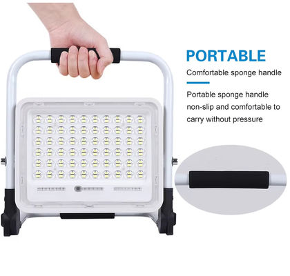 Good price Rechargeable Solar Work Light 200W Portable LED Flood Lights Handheld online