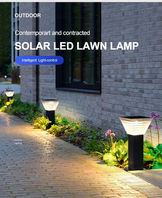 قیمت خوب چراغ های درب بیرونی چراغ های باغ LED 400MM 600MM 800MM چراغ چمن خورشیدی آنلاین