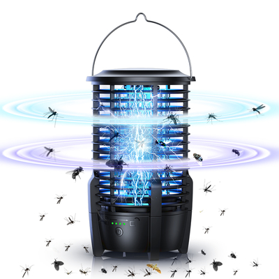 USB Portable Waterproof Mosquito Killer Lamp Electric Insects Killer Outdoor High Powered Bug Lamp with 26pcs Camping Light Beads