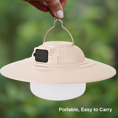 Portable Waterproof Solar LED Camping Lamp Multifunctional Outdoor Hook with Charging Capabilities Camping Ambient Light