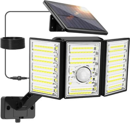 Dobra cena. Inteligentna indukcyjna solarna lampa ścienna 6W z trójstopniowym ściemnianiem i sterowaniem APP do oświetlenia garażu, korytarza i dziedzińca w Internecie