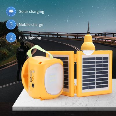 Harga yang bagus All-in-one darurat, pengisian daya surya. 220 lumens Kecerahan tinggi, portabel multi-fungsi lampu solar perkemahan on line
