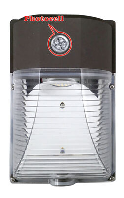 قیمت خوب رادار سنجش چراغ فلوید LED 12-26W ولتاژ گسترده IP65 ضد آب در حیاط بیرونی روشنایی مربع آنلاین