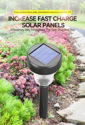 Bon prix Lumière à trois couleurs et lumière solaire sur pelouse, lumière décorative sur les sentiers de jardin en ligne