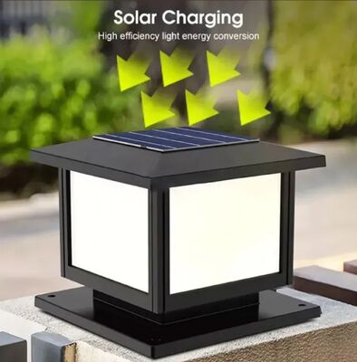 Bom preço Sensor de luz, IP65 resistente à água Luz de pilar solar Iluminação de jardim exterior on-line