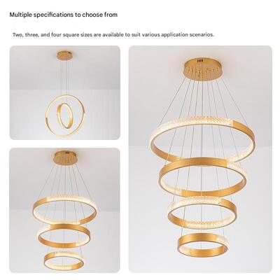 قیمت خوب ريموت کنترلي بدون گام، چراغ دایره اي، طرح مدرن و حداقل برای سقف بالا و پایین آنلاین