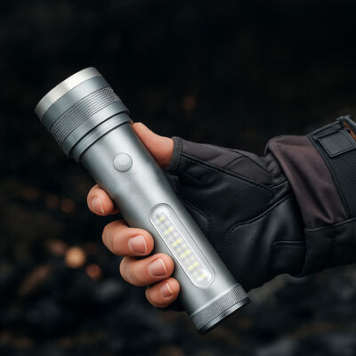 Goede prijs Flitslamp met sterke 1000 lumen Draagbare zaklampen Waterdicht noodzaklamp online