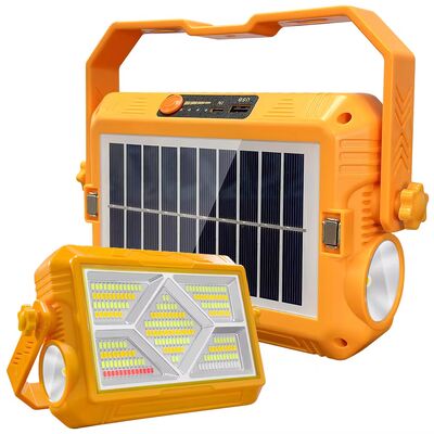 Bon prix Lampe de travail portable multifonctionnelle à énergie solaire | Trois températures de couleur, éclairage à intensité variable en ligne