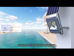 RGB Solar Flood Light 515LM Bluetooth LED Flood Light IP65 With Music Rhythm Function