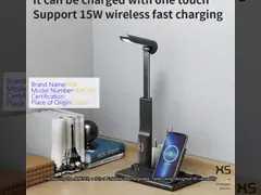 Bedroom LED Night Light 5 In 1 Foldable Rechargeable Table Lamp 15W